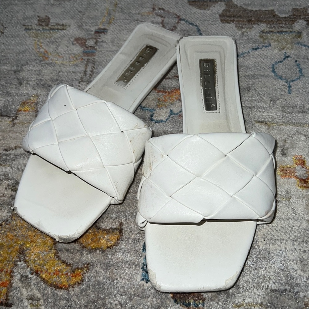 Billini white sandals